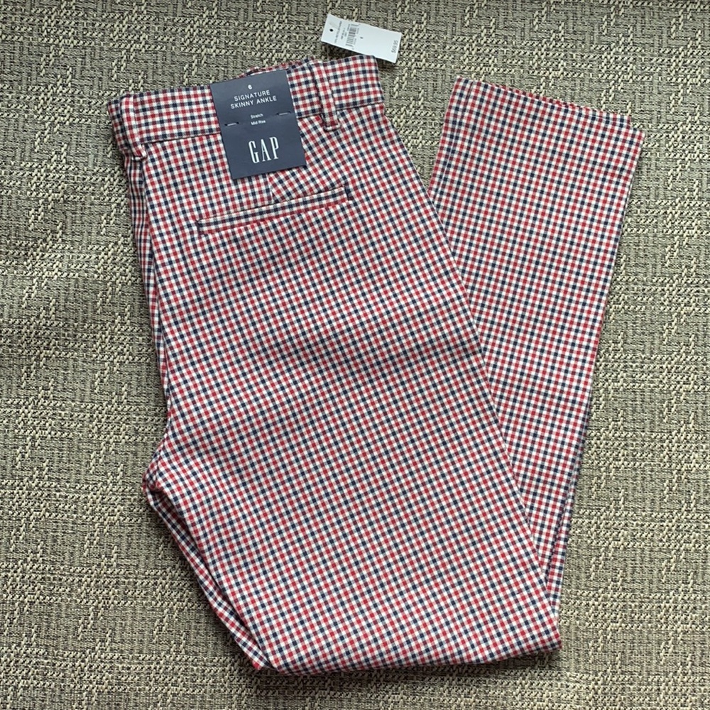 New Gap Signature Skinny Ankle Stretch Mid Rise 6